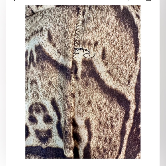 SOLD Roberto Cavalli silk puffer jacket from FW ‘03 - Picture 6 of 9